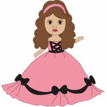 Pink & Black Gown Princess 1