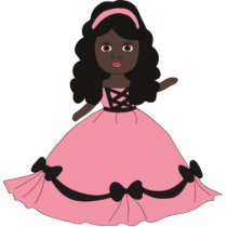 Pink & Black Gown Princess 3