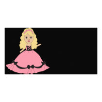 Pink & Black Gown Princess 4