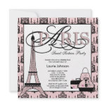 Pink Black Paris Chandelier Sweet 16 Party