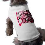 Pink & Black Splatter pet clothing