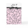 Pink & Black Wedding invitation