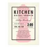 Pink Blender Kitchen Shower Invitations