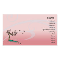 Pink Blossom - Business business cards