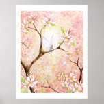 Pink Blossom View Print