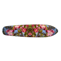 Pink Blossoms Skateboard Deck
