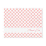 Pink Blossoms "Thank You" postcards
