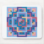 Pink Blue Abstract