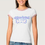 Pink & Blue Afghan Hound t-shirts