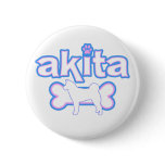 Pink & Blue Akita