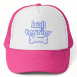 Pink & Blue Bull Terrier Trucker Hat