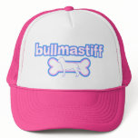 Pink & Blue Bullmastiff hats