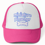 Pink & Blue Miniature Pinscher Hat