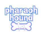 Pink & Blue Pharaoh Hound Girl's Ringer Teeshirt