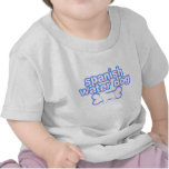 Pink & Blue Spanish Water Dog Baby T-Shirt