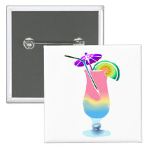 Pink & Blue Tropical Drink