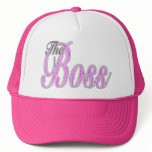 Pink Boss Lady Hat