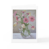 "Pink Bouquet" Card