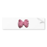 pink bow bumper stickers
