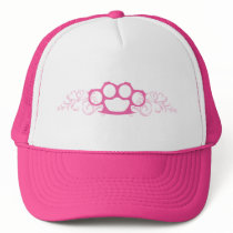 Pink Brass Knuckles Hats