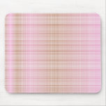 Pink&Brown Tartan Mousepad