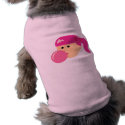 Pink Bubble Gum Girl pet clothing