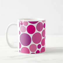 pink bubble mug