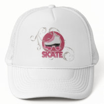 Pink Bubble Swirl Roller Skate, Skating