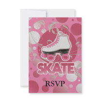 Pink Bubble Swirl Roller Skate, Skating