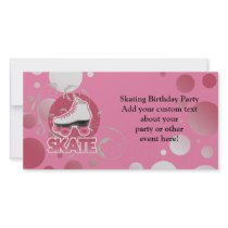 Pink Bubble Swirl Roller Skate, Skating
