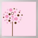Pink Bubblegum Tree posters