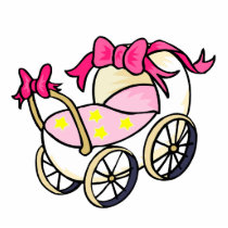 Pink Buggy Cut Outs