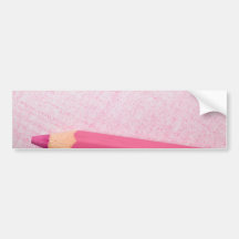 Pink Bumper Stickers