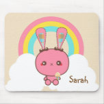 Pink Bunny Mouse Pad mousepads
