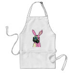 Pink Bunny Rabbit Gas Mask aprons