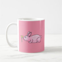 Pink Bunny Rabbit. Mug