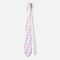 Pink Bunny Neckties