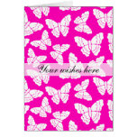 Pink butterflies Greeting Card