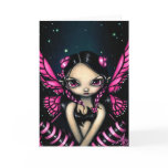 "Pink Butterfly Fairy" Greeting Card