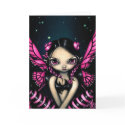 "Pink Butterfly Fairy" Greeting Card