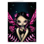 "Pink Butterfly Fairy" Greeting Card