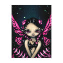 "Pink Butterfly Fairy" Postcard