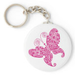 Pink Butterfly keychains