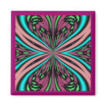 Pink Butterfly Magnet