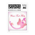 Pink Butterfly Postage postage