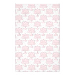 Pink Cake Pattern. stationery