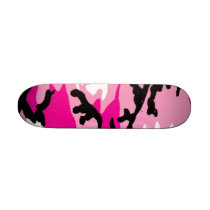 Pink Camo Skateboard Mini