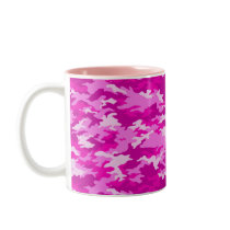 Pink Camouflage Mug