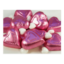 Pink Candy Postcard