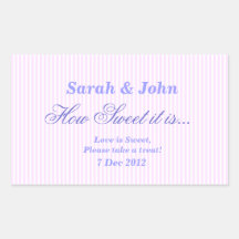 Pink  Candy stripe  How Sweet it is Sticker